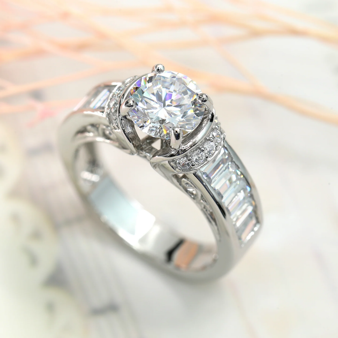 Klassieke Diamanten Solitaire Ring