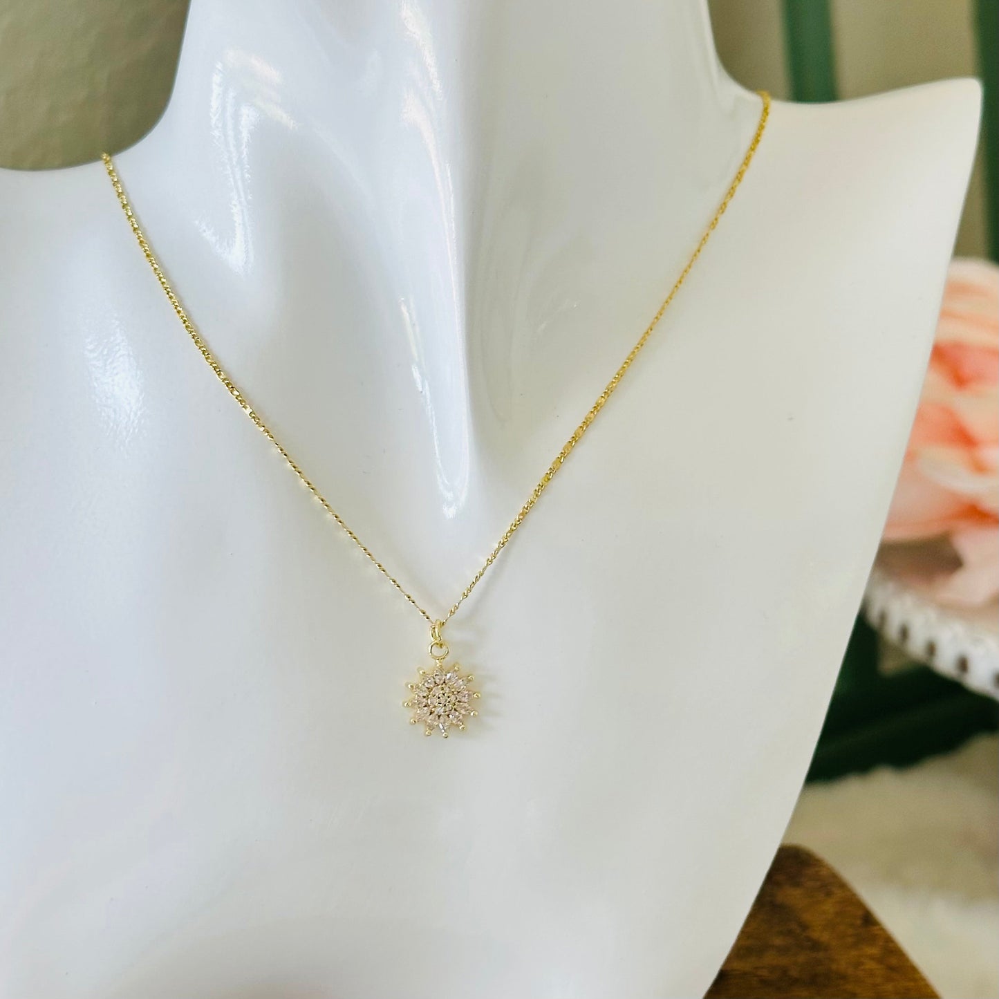Lucia Zonnebloem Ketting