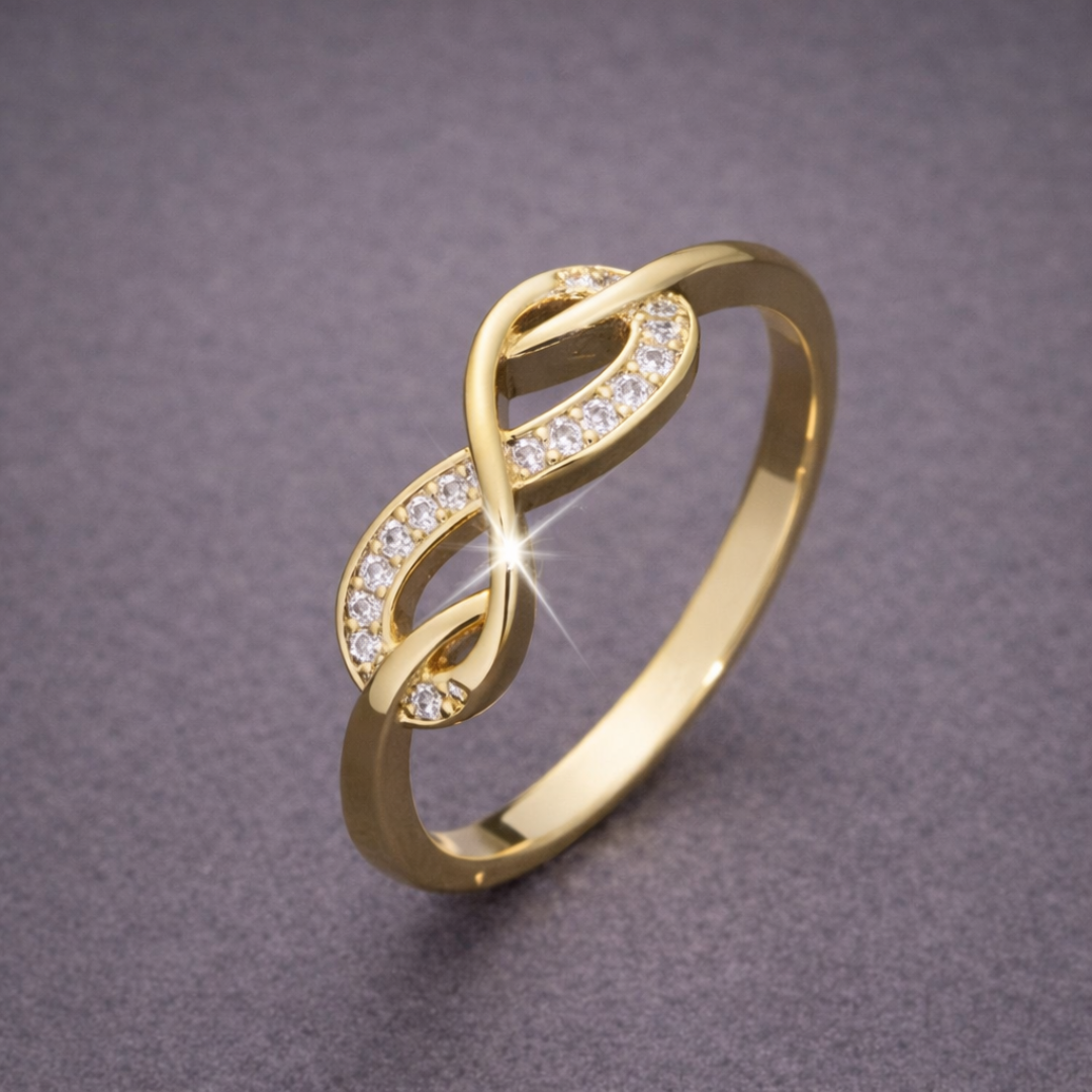 Oneindige Gouden Kettingring