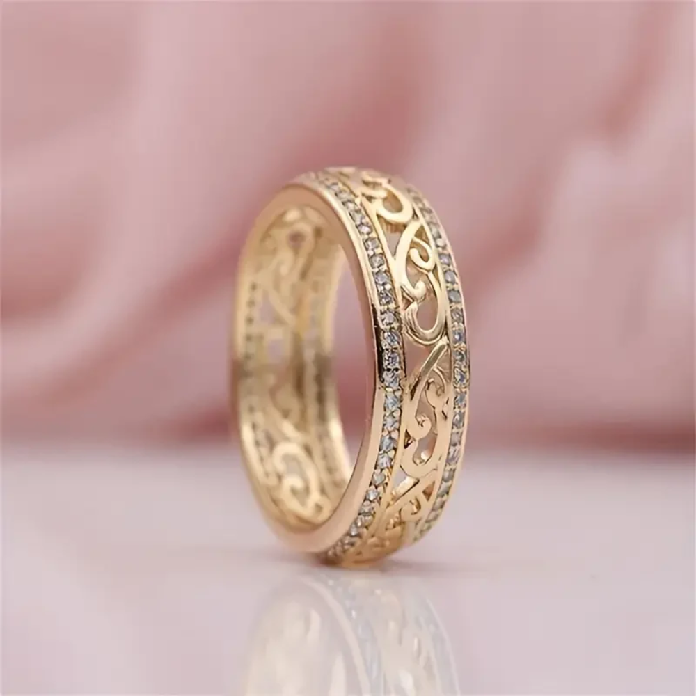 Helder Holle Gouden Ring