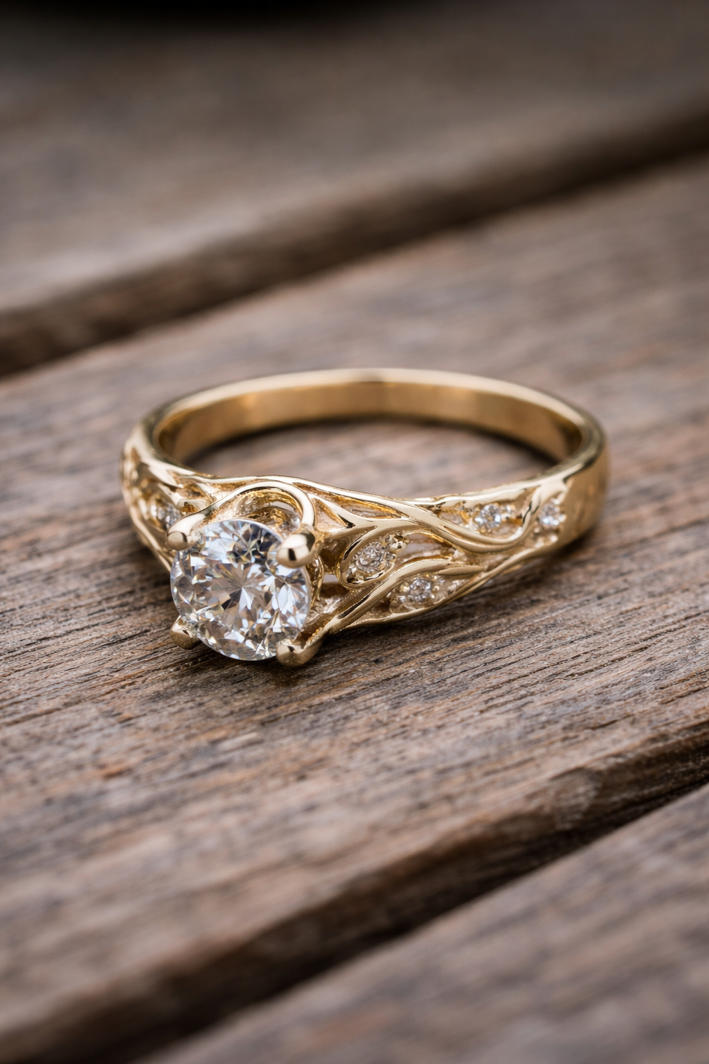 Elegante Zirkonia Ring