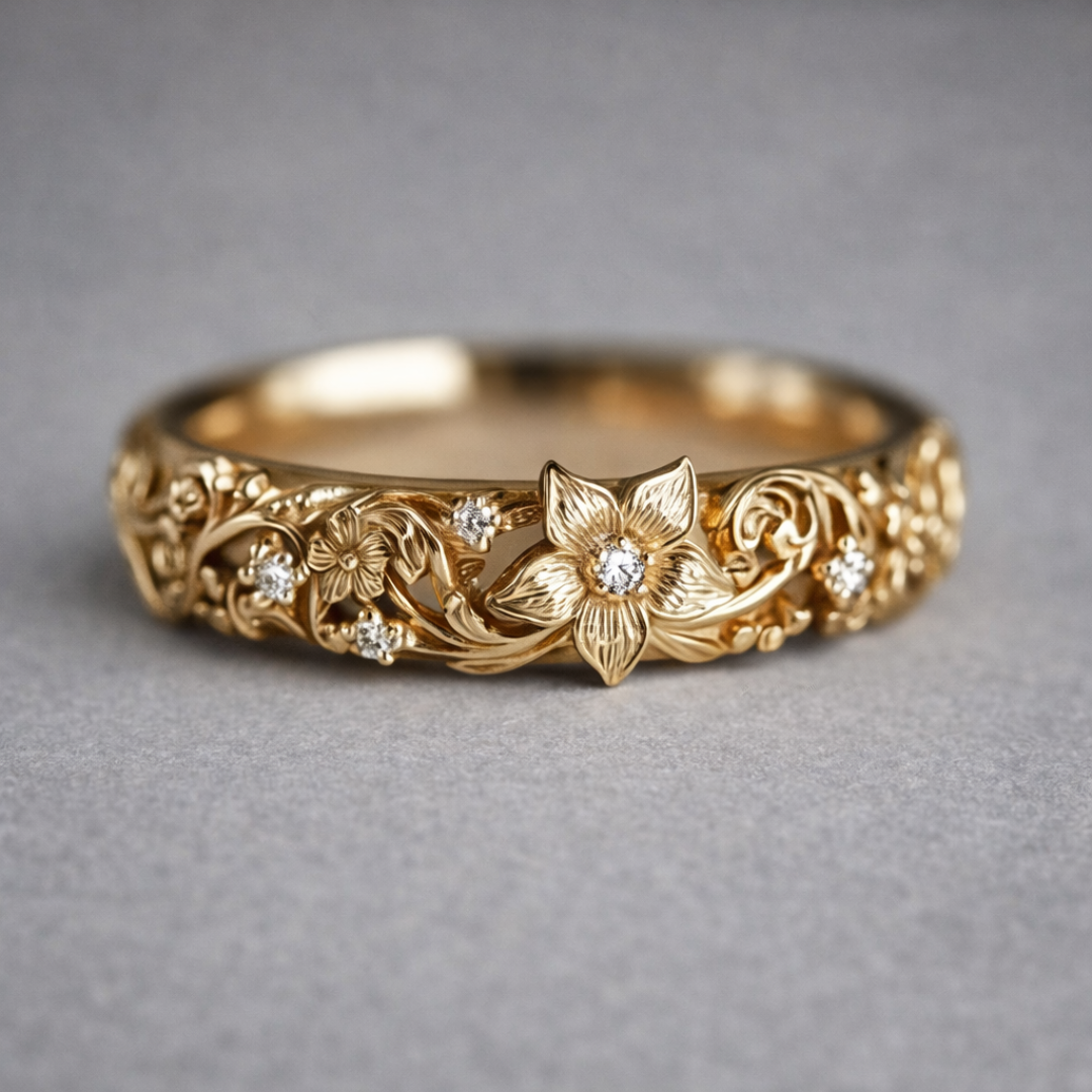 Gouden Bloesemring