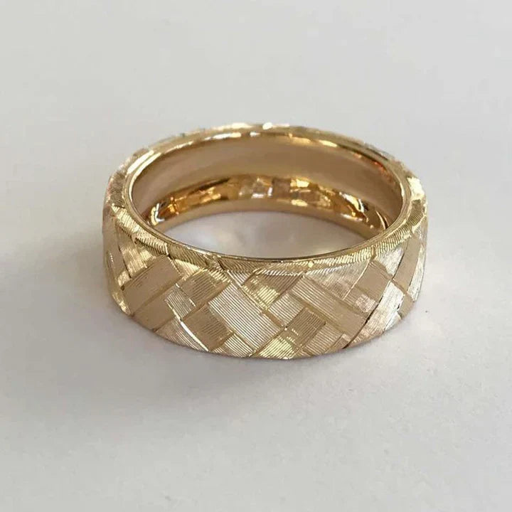 Vintage Gouden Masche Ring