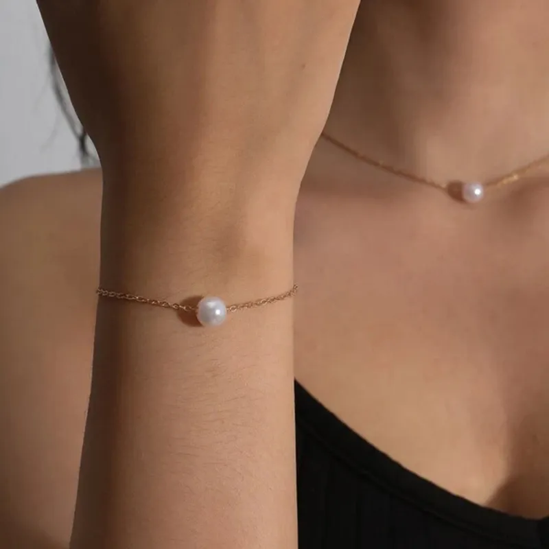 Gouden Parels Armband