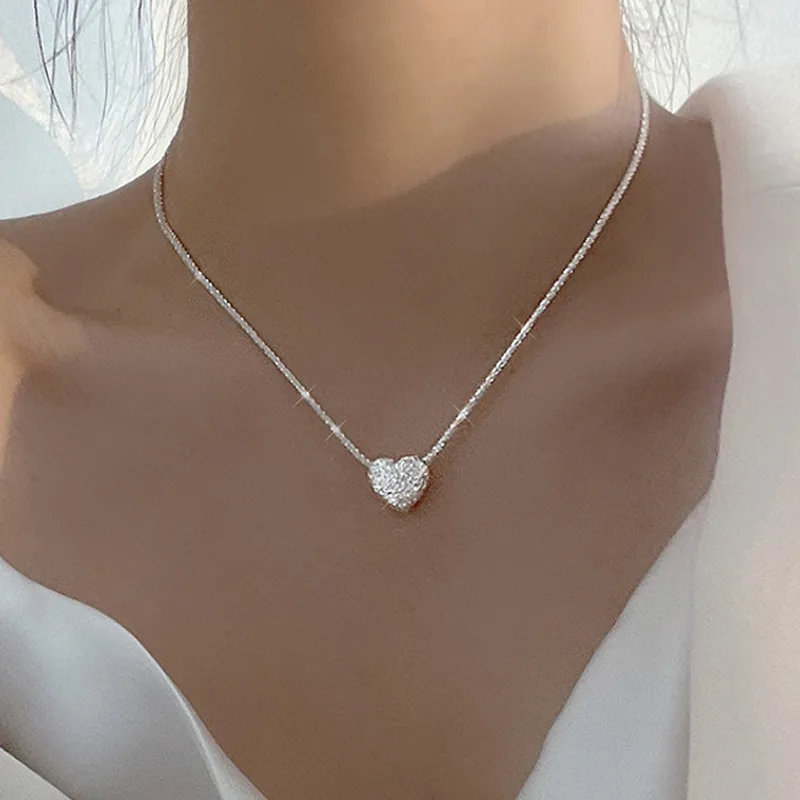 Elegante Helder Zilveren Ketting