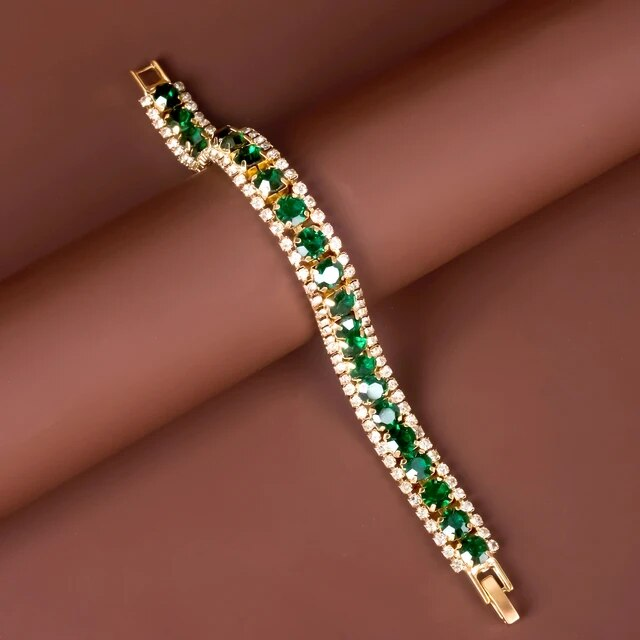 Elegante Groene Armband