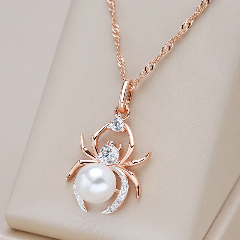 Elegante Parel Spin Necklace