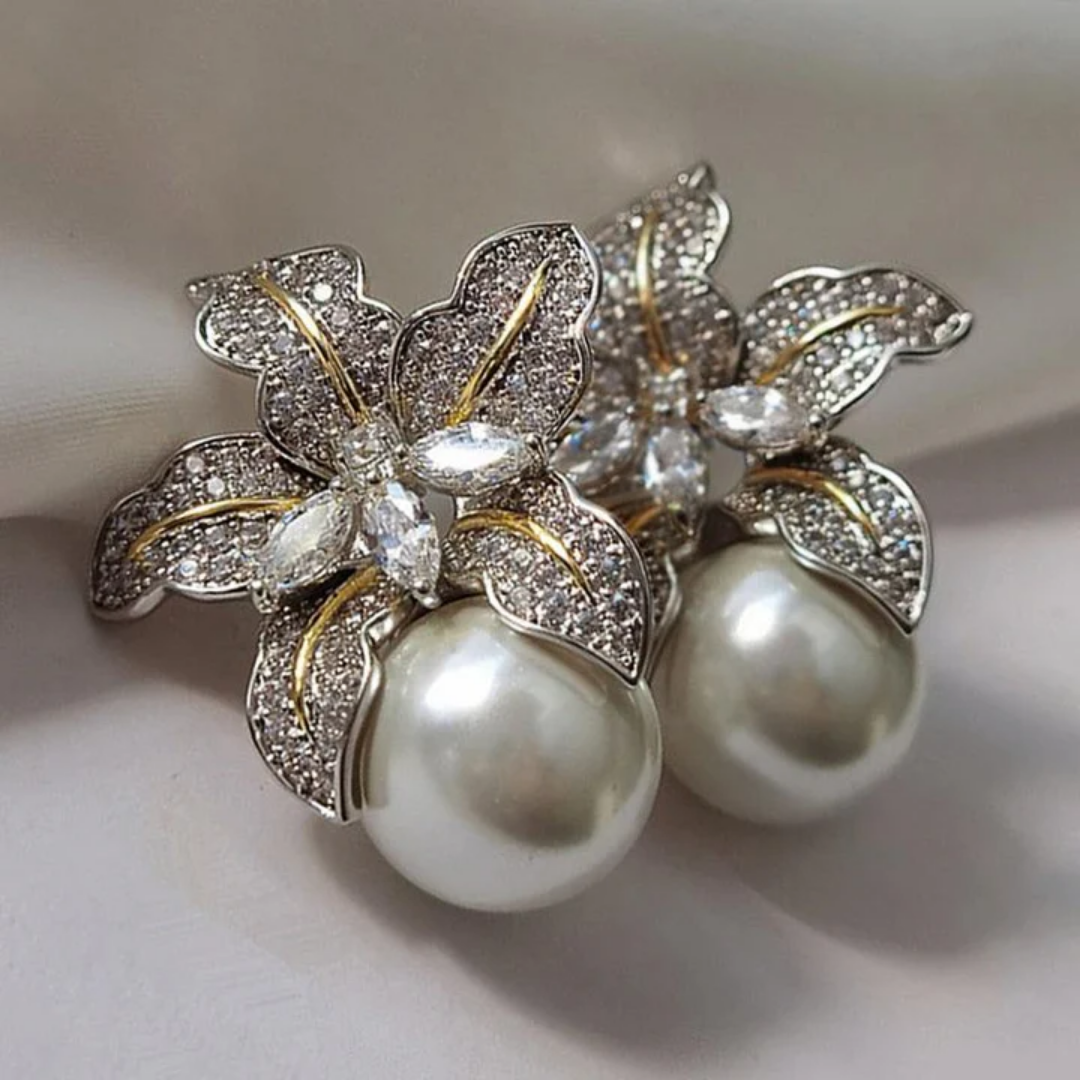Elegante Bloem Pareloorbellen