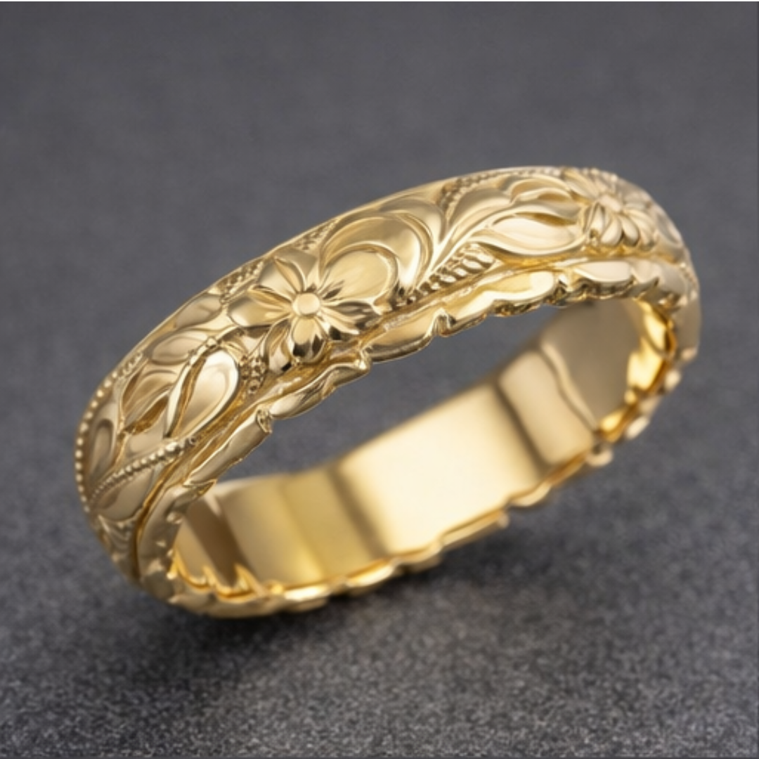 Oneindige Gouden Kettingring