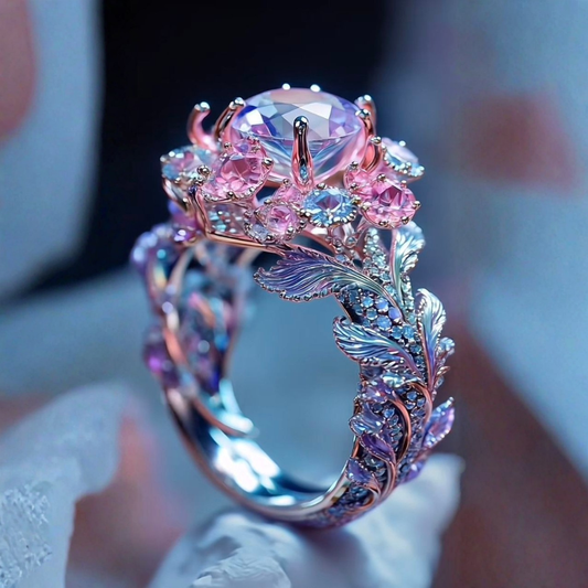 Exotische Zilveren Ring