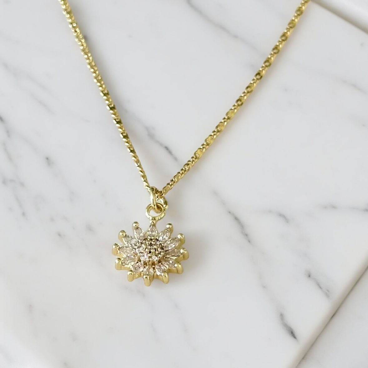 Lucia Zonnebloem Ketting
