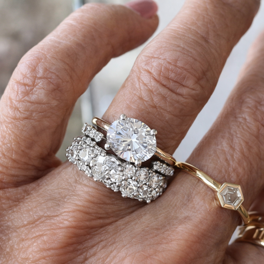 Vintage Heldere Ring Set