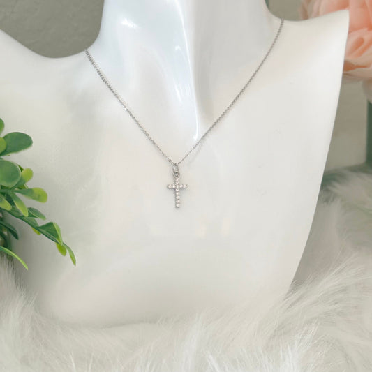Jianna Zilveren Kruis Ketting