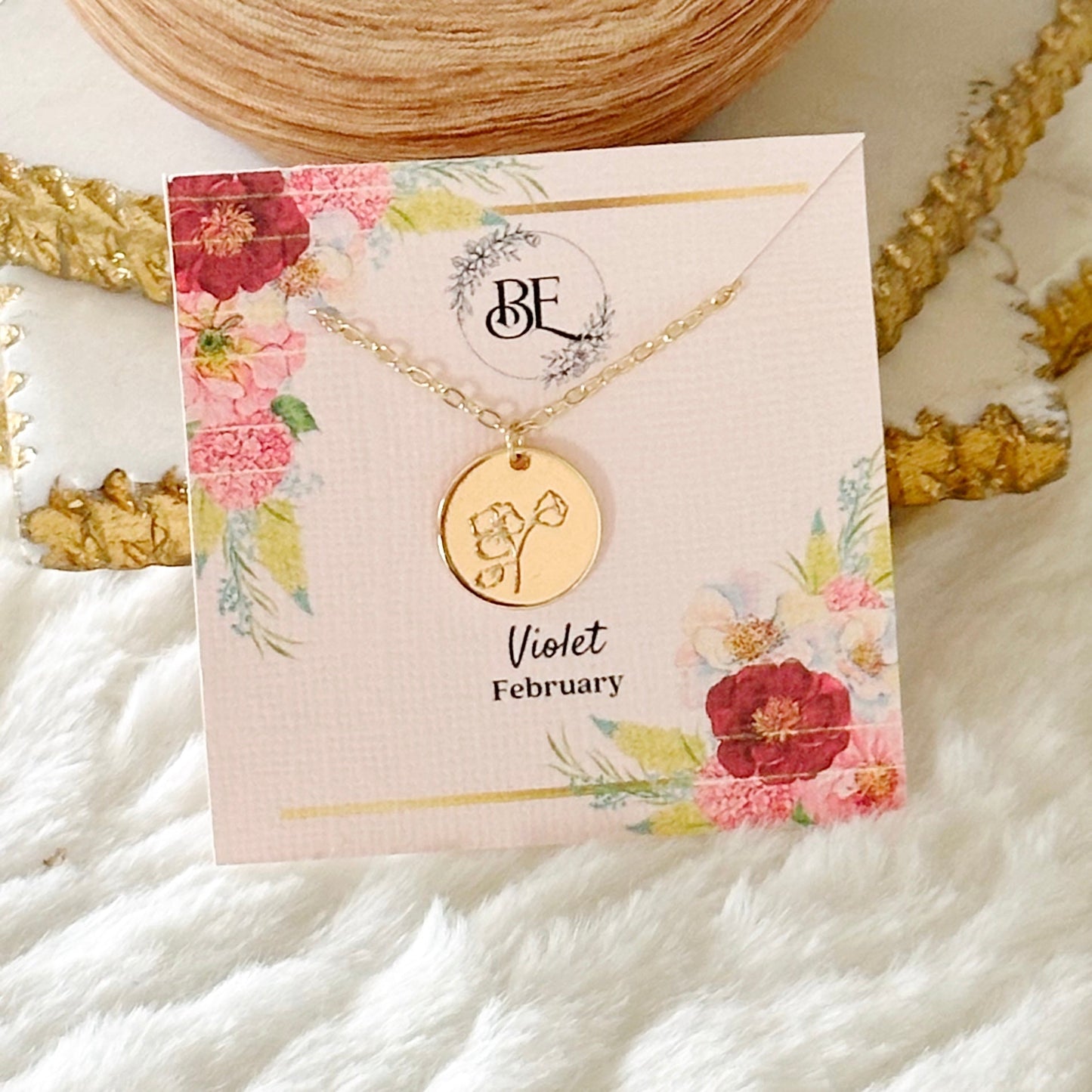 Geboorte Bloem Ketting