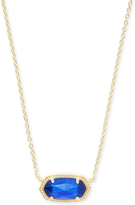 Klassieke Ovale Saffier Ketting