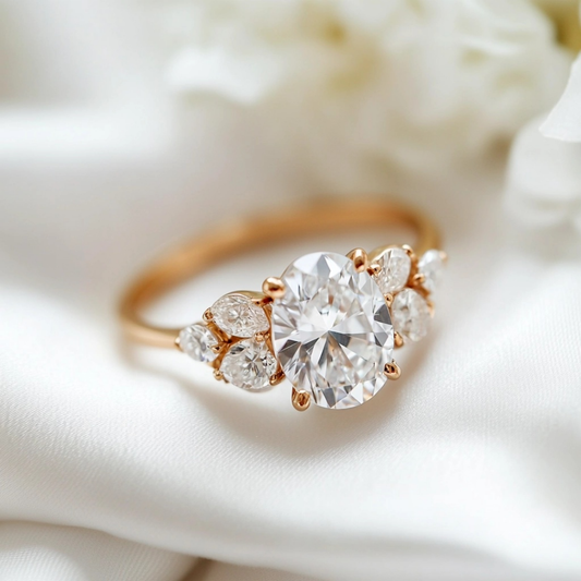 Gouden Diamant Trio Ring