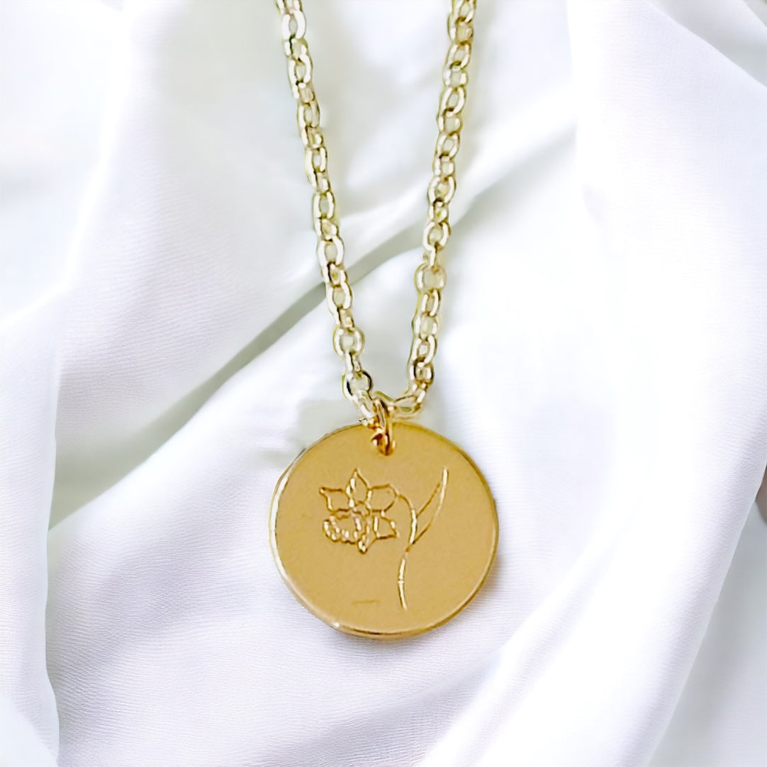 Geboorte Bloem Ketting