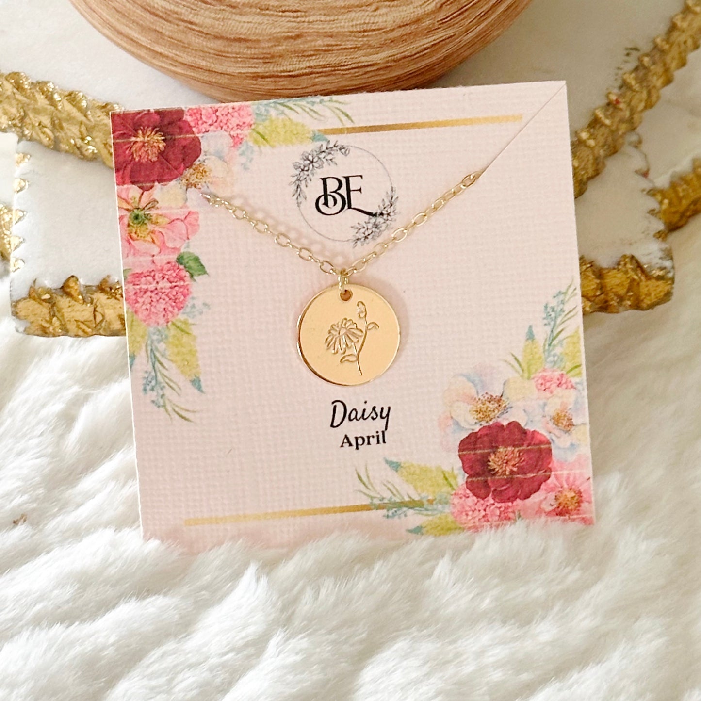Geboorte Bloem Ketting