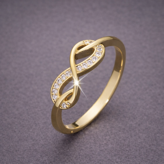 Oneindige Gouden Kettingring