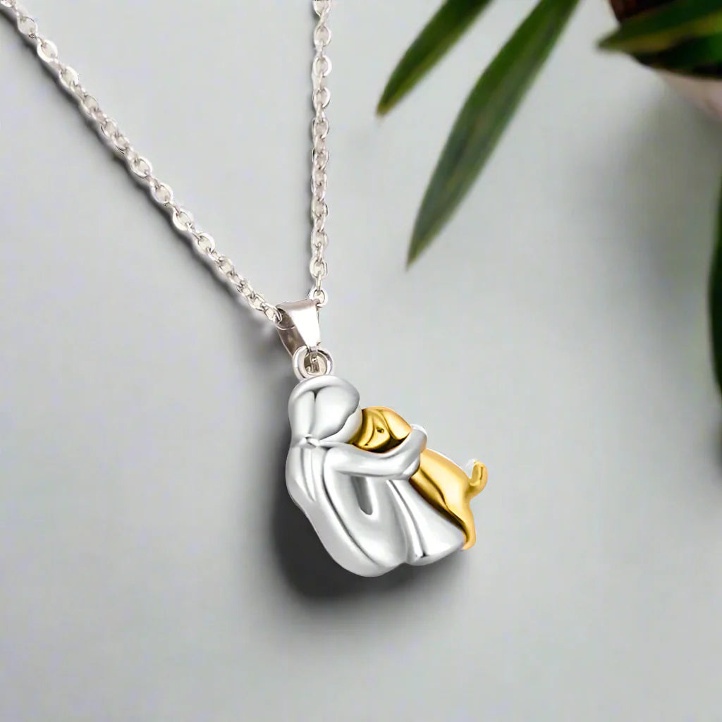 Hond Omhelzing Ketting
