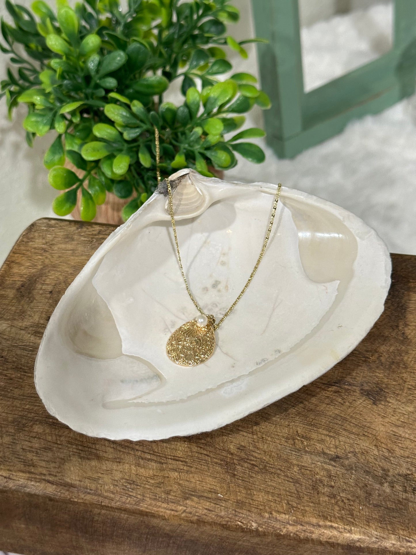 Marina Druppel Parel Ketting