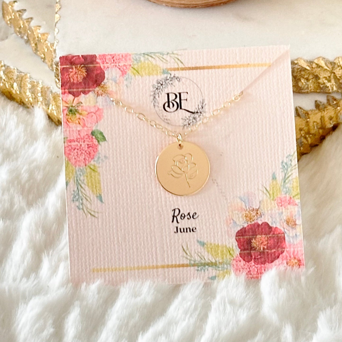 Geboorte Bloem Ketting