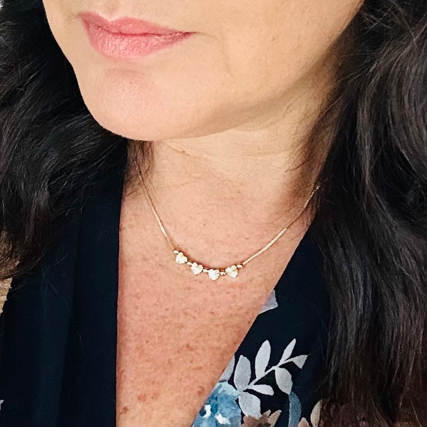 Bella Mini Hart Bedels Ketting