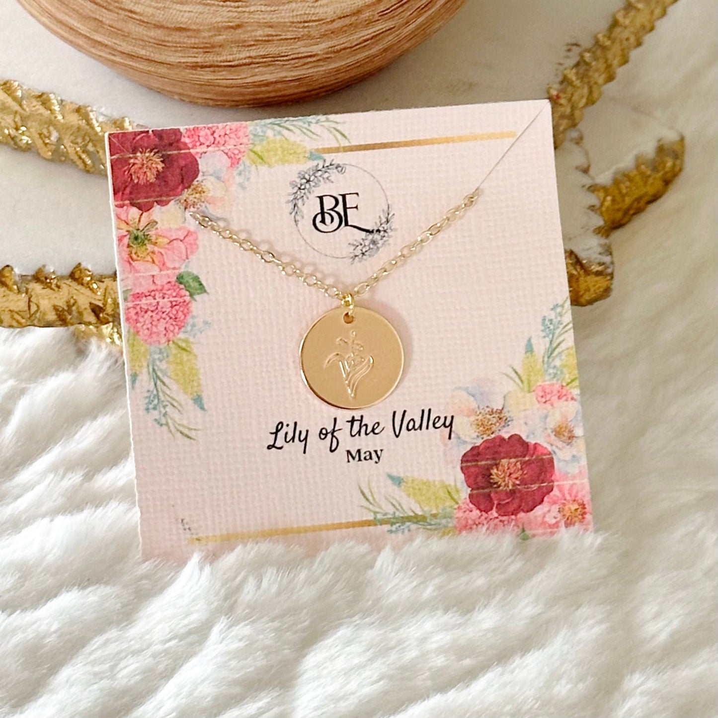 Geboorte Bloem Ketting