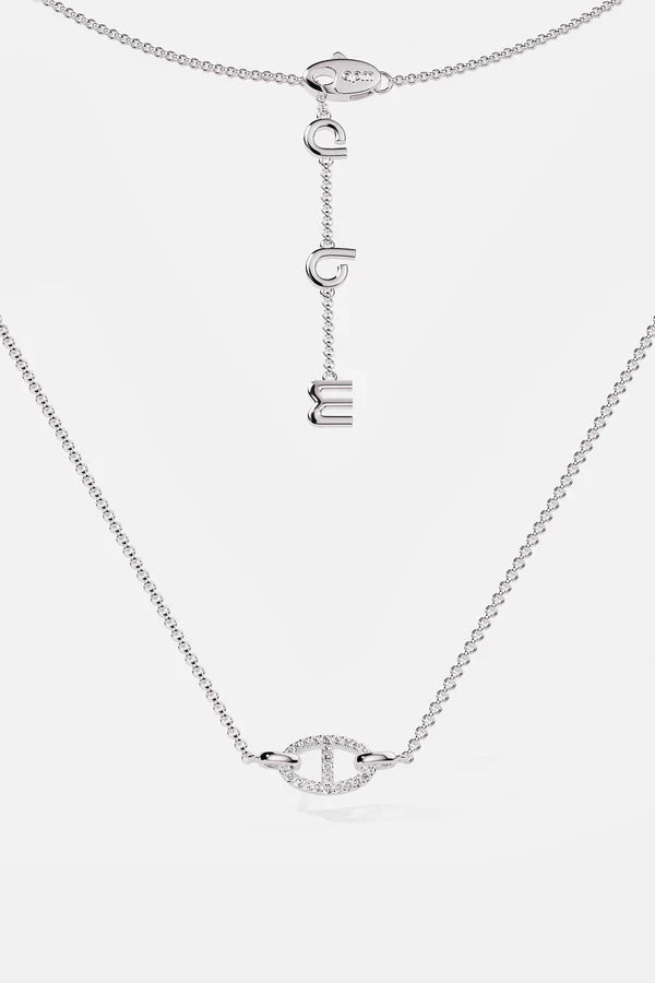 Isla Marina Ketting | Wit Goud
