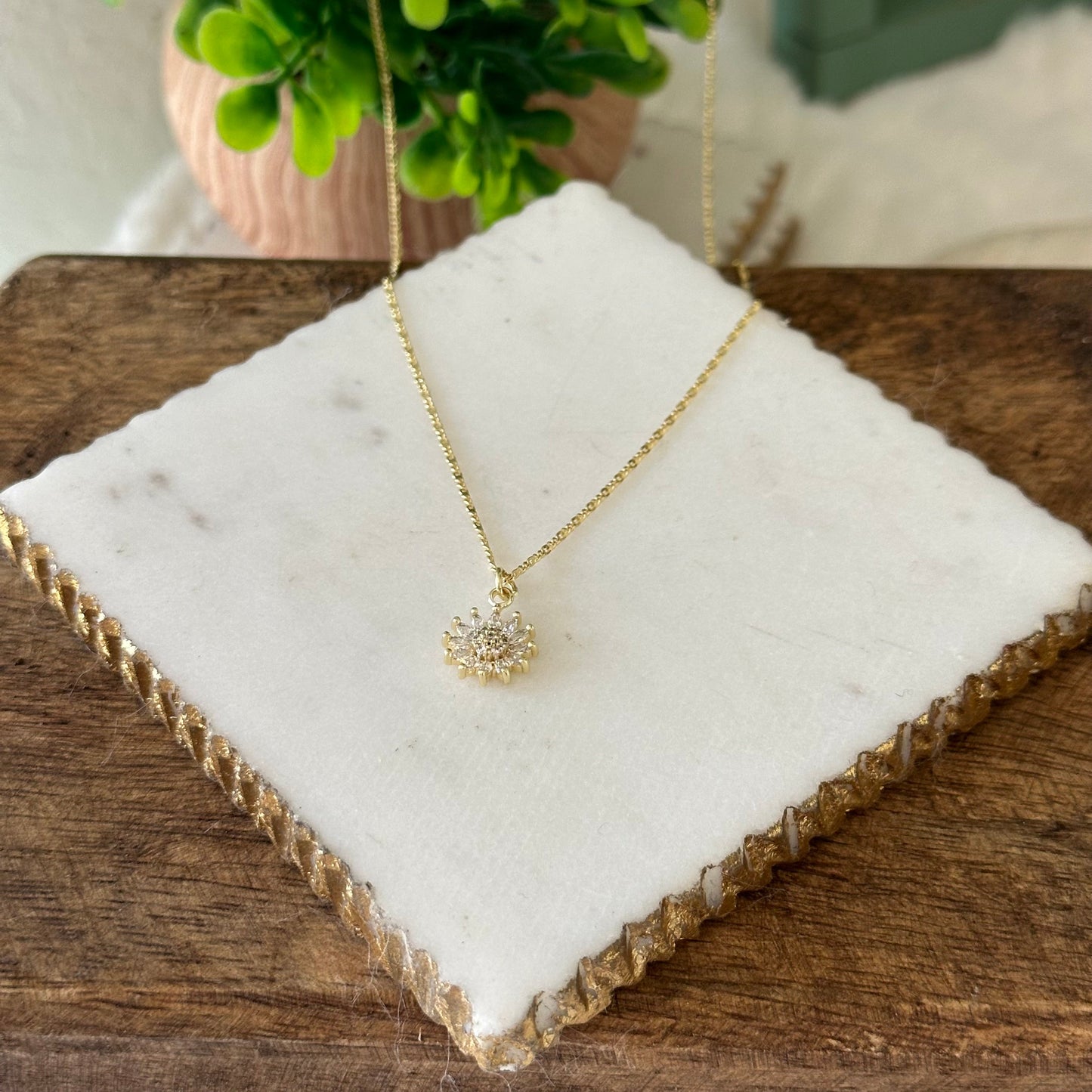 Lucia Zonnebloem Ketting