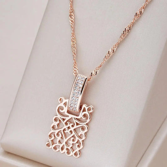 Elegante gouden ketting met mandala