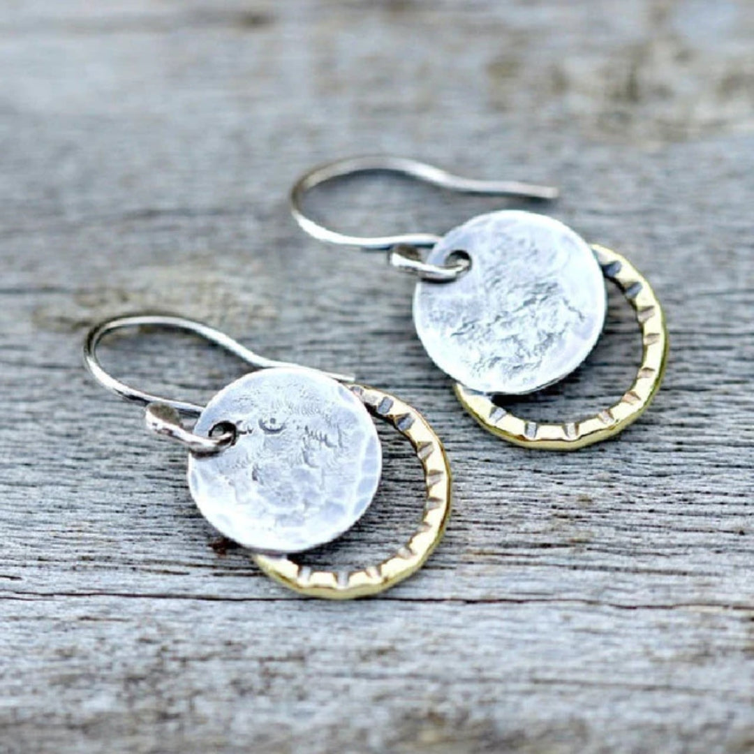 Vintage Gouden & Zilveren Oorbellen