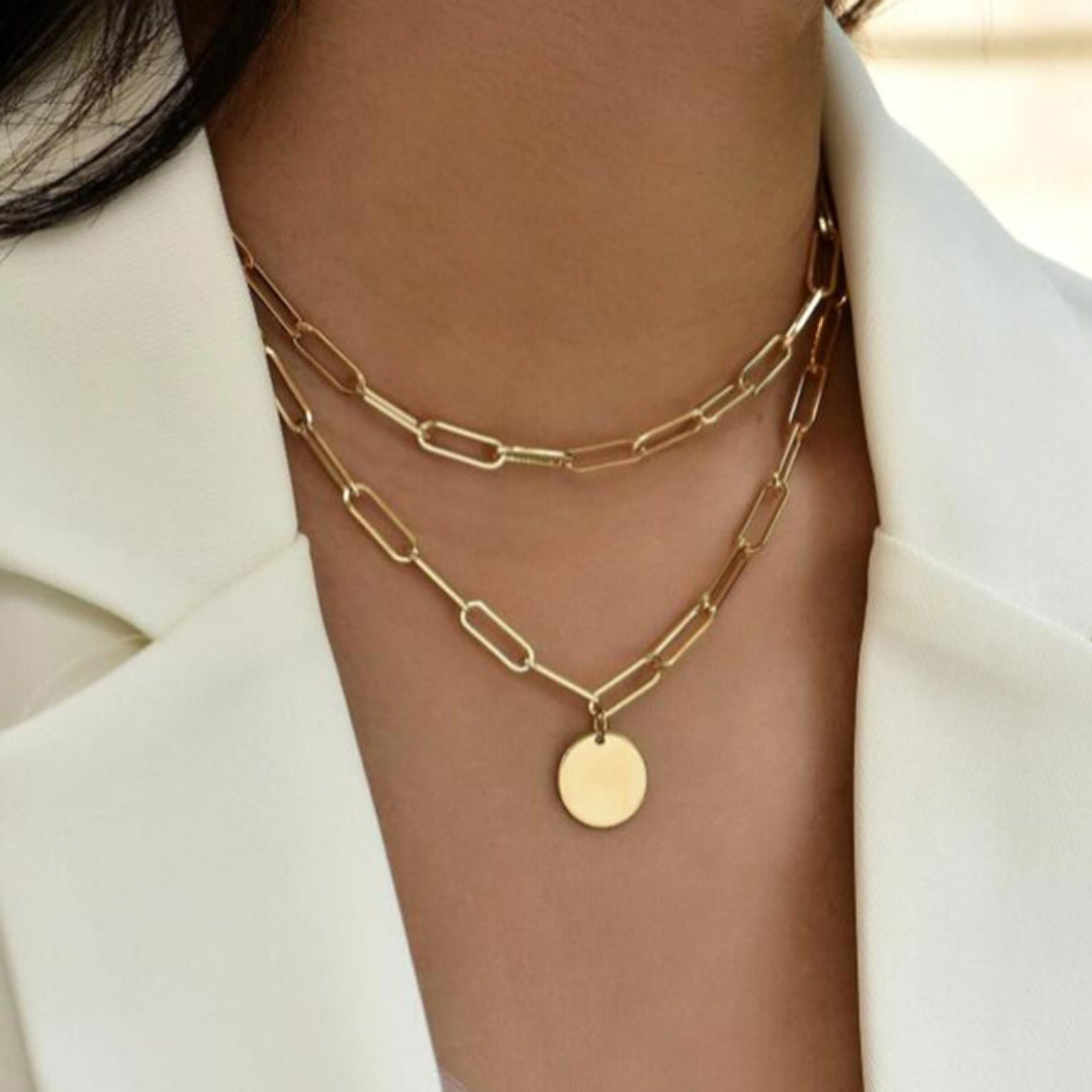Gouden Gecoate Ketting
