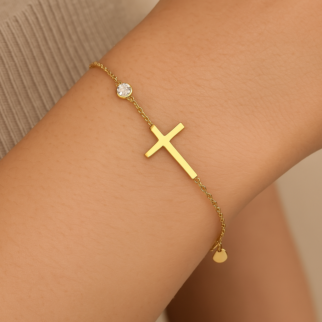 Spirituele Charm Gouden Armband