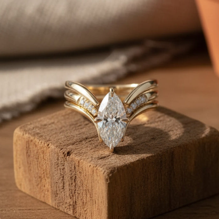 Dorp Kroon Gouden Ring