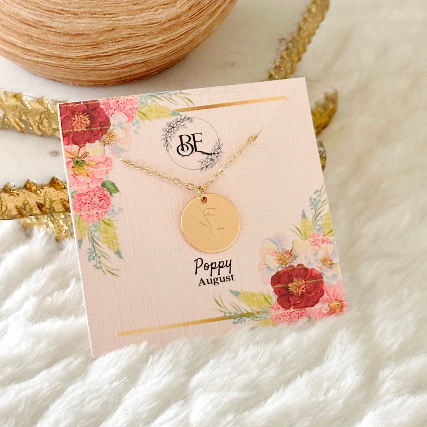 Geboorte Bloem Ketting