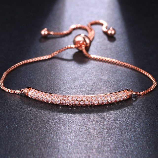 Zirconia Armband in Goud en Zilver