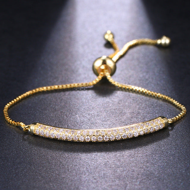 Zirconia Armband in Goud en Zilver