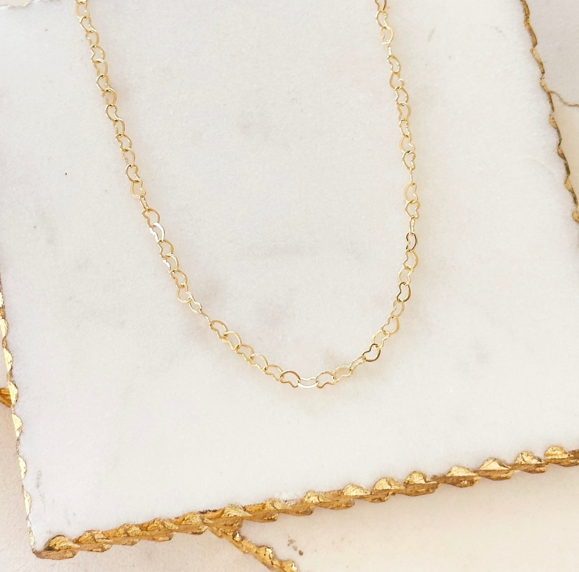 Amore Hart Link Choker Ketting