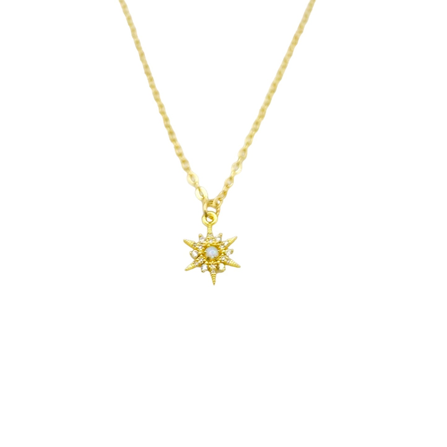 Stellina Opal Ster Necklace