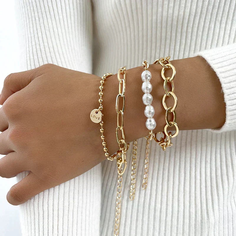 Gouden Parel Armband Pakketten