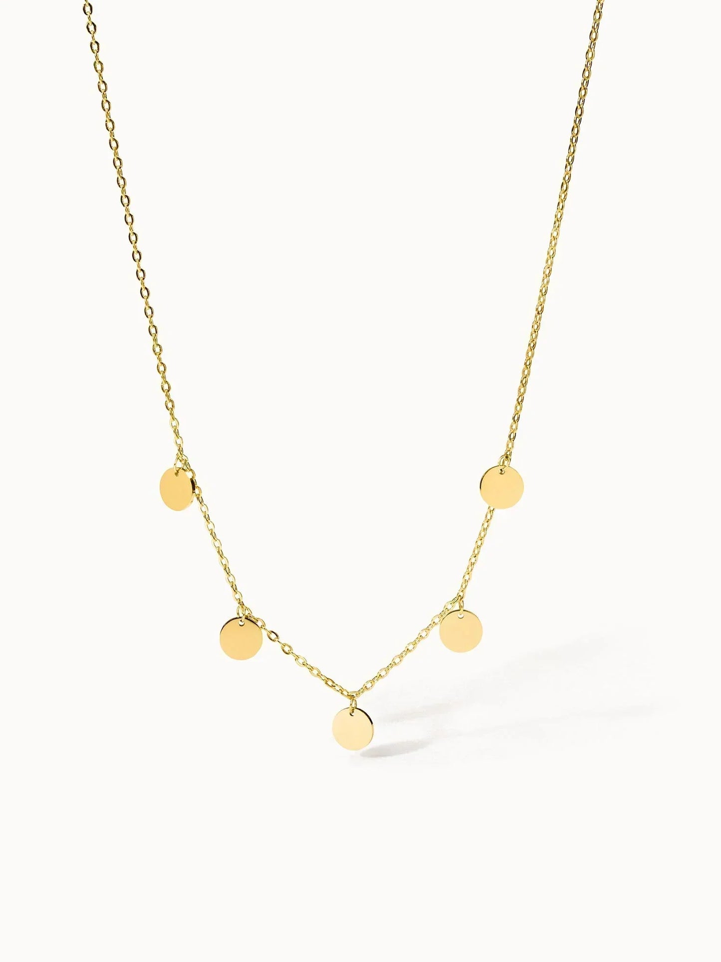 Funky Boeddha Ketting | Wit Goud