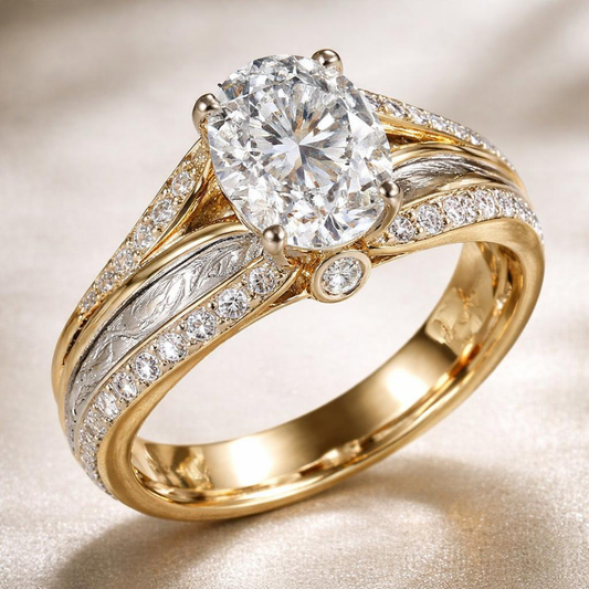 Vintage Zirkonia Ring