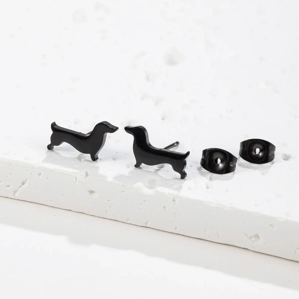 Dachshund Stud Oorbellen