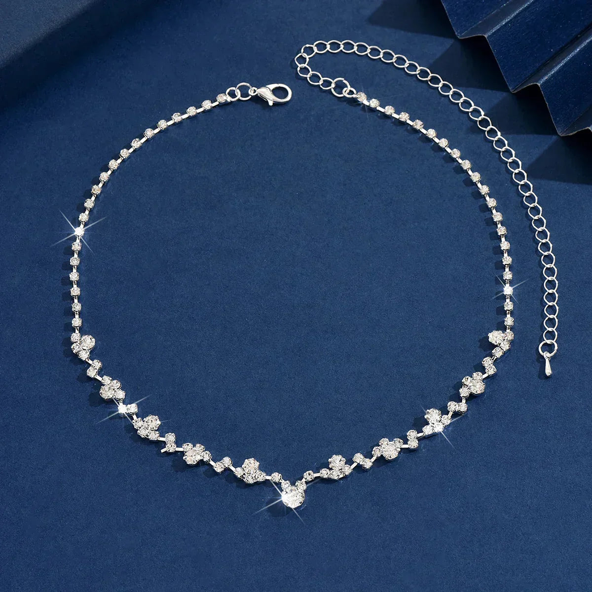 Elegante trouwketting met diamanten
