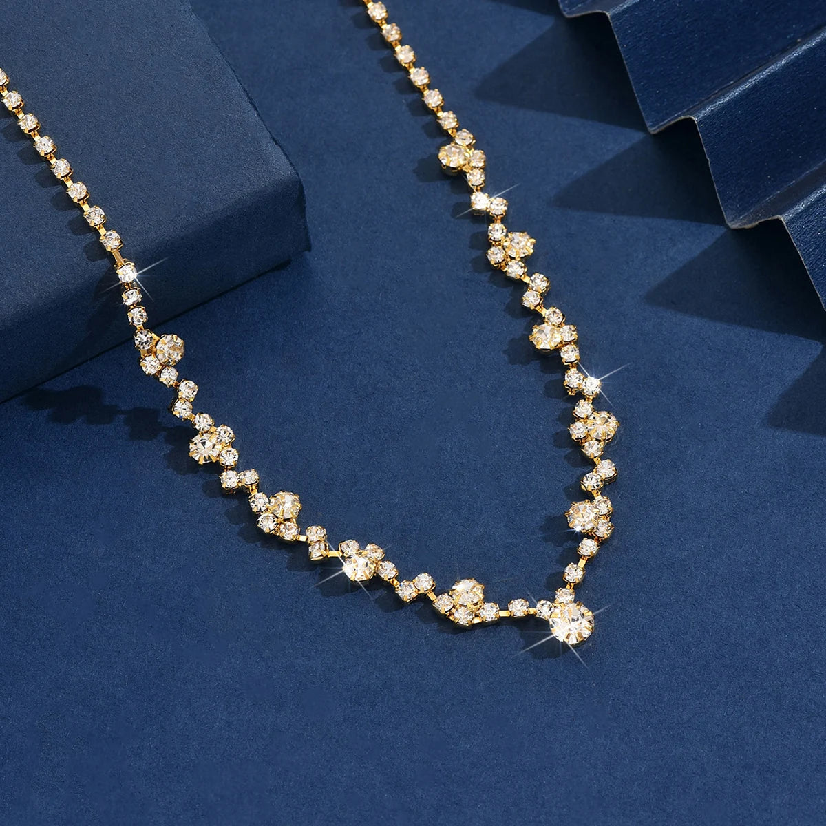Elegante trouwketting met diamanten
