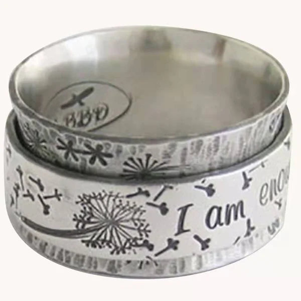 Meditatie Paardenbloem Ring