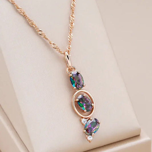 Multikleurige Elegante Ketting