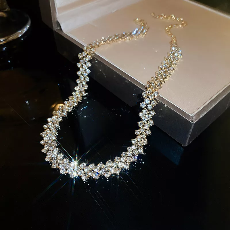 Elegante Sprankelende Ketting