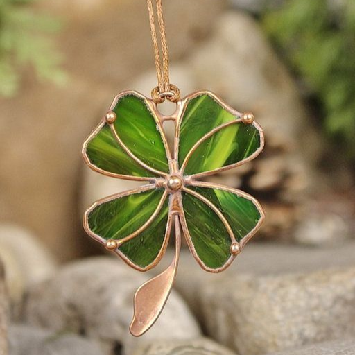Groene Klaver Ketting
